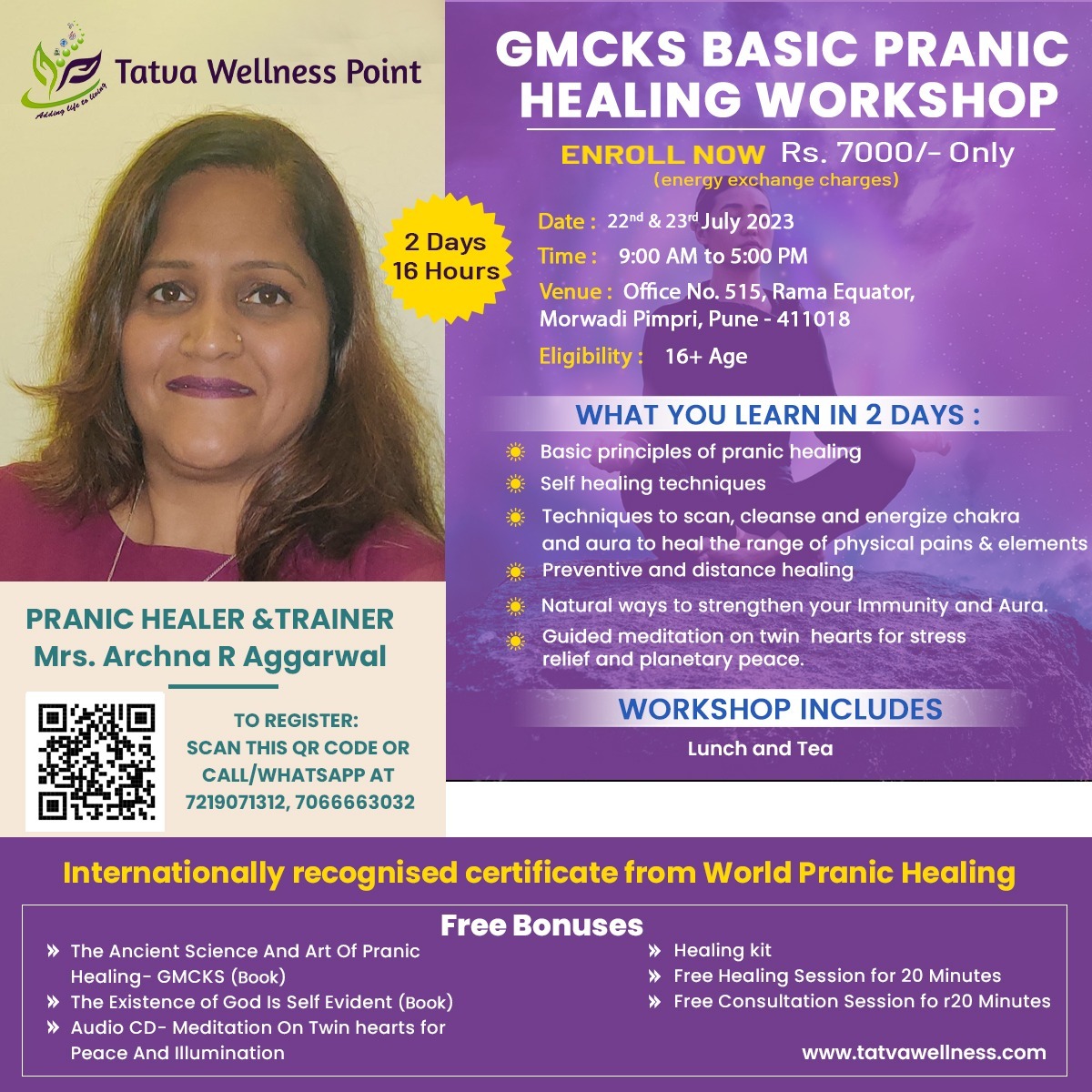 GMCKS Basic Pranic Healing Workshop